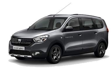 Dacia Lodgy or similar (7 seats) — rental Grupo L